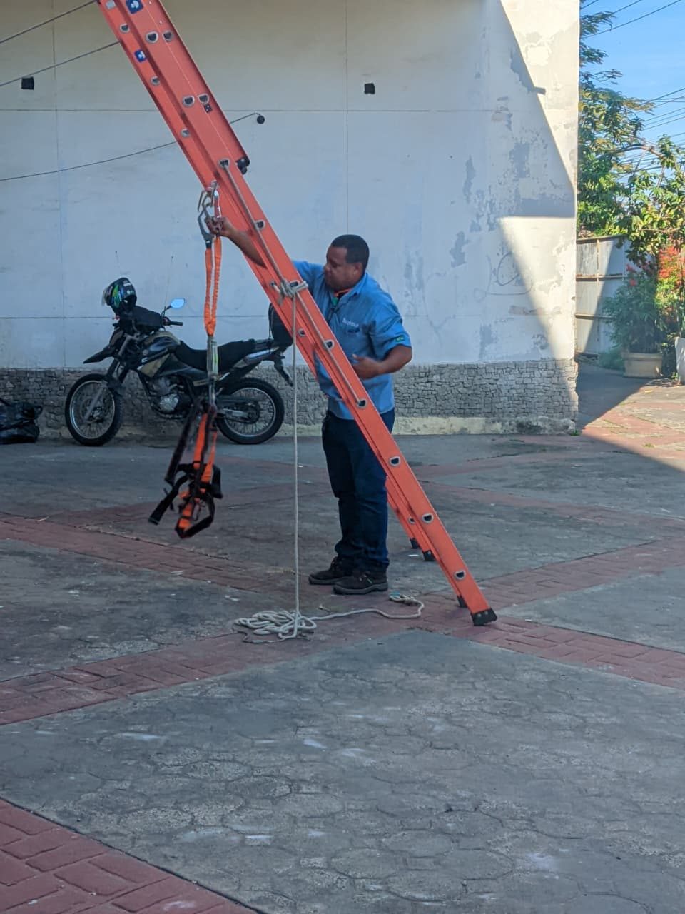 Treinamento de trabalho em altura